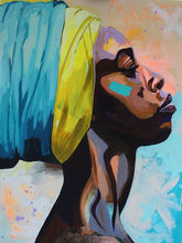 Toile - African Contemplator